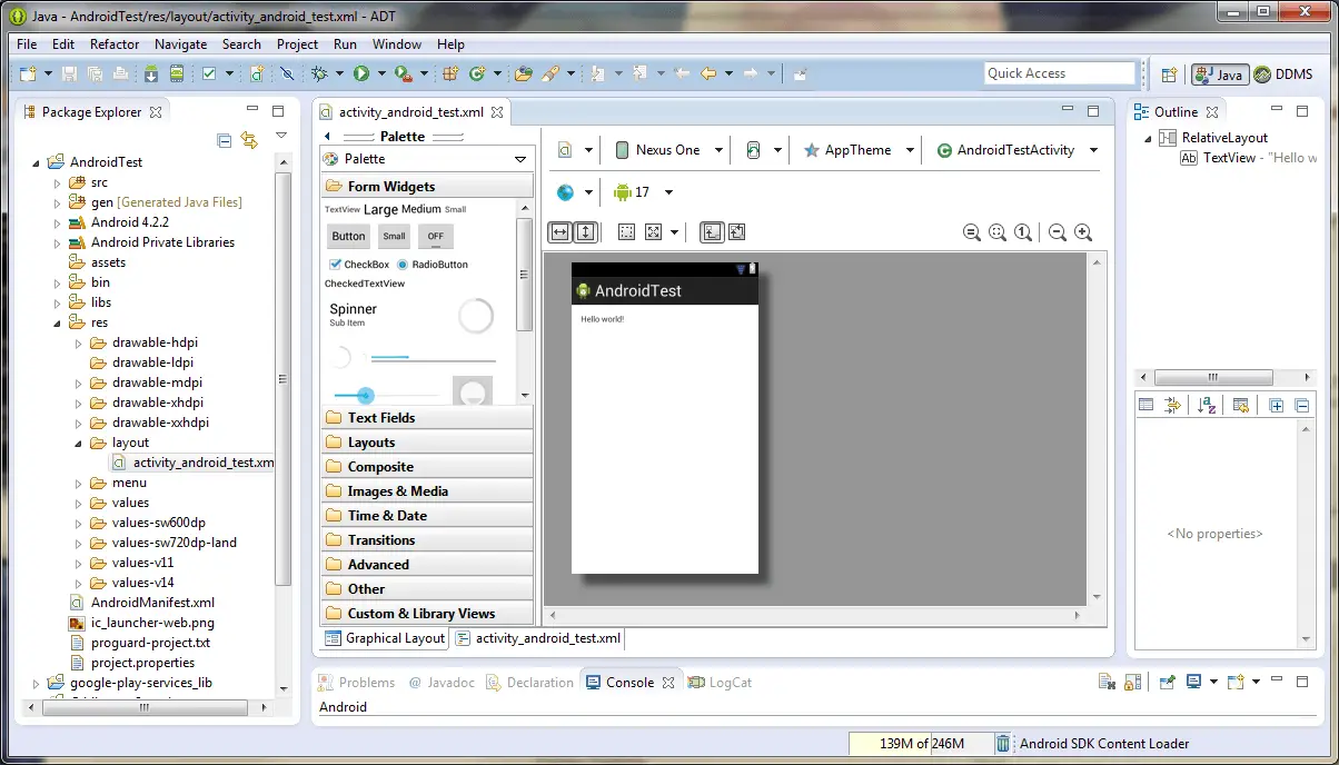 android app development software eclipse download