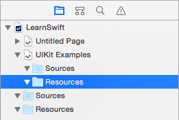 Adding resources to a Swift Playground