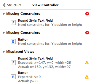 Xcode 6 auto layout problem details.png