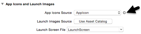 Xcode 7 app icon launch options.png
