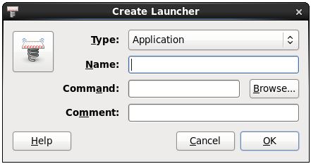 Adding a new menu item to an RHEL 6 GNOME desktop