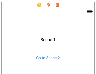 The scene 1 layout