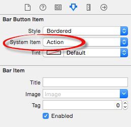 Xcode 7 button item action.png