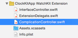 The class file for the complication data source