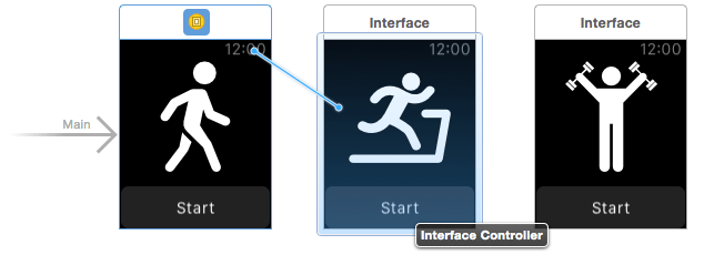 Adding a next page segue