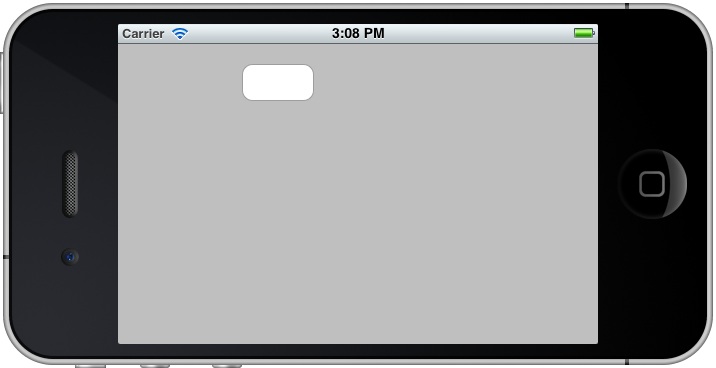 An iPhone iOS 5 example without autosizing configured