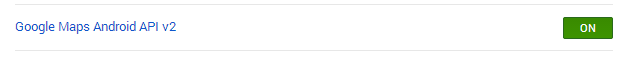 Enabling the Google Maps Android API in the Google Console