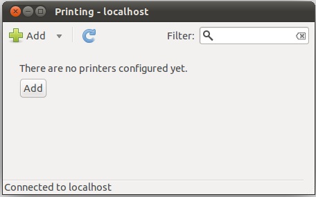 The Ubuntu 11.04 Printer settings dialog