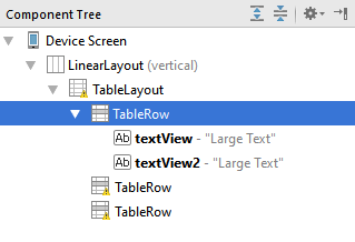 Android studio tablelayout tree 3 1.4.png