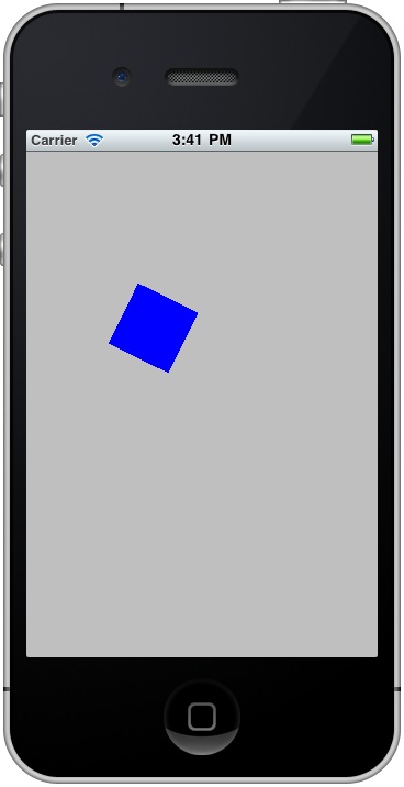 An iOS 4 iPhone Core Animation Example