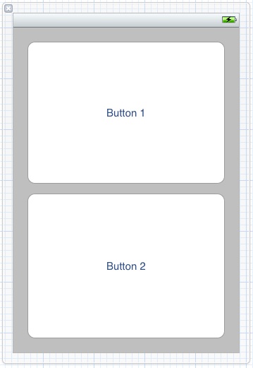 Large button example user interface