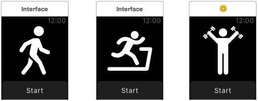 The page navigation scenes