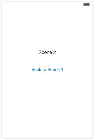 Scene 2 of an iOS 7 Storyboard example