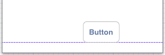 The interface builder auto layout standard spacing indicator