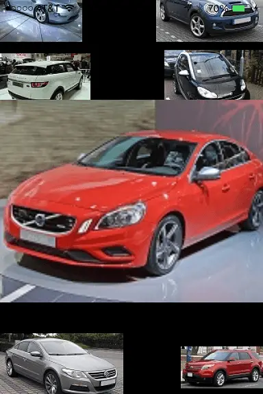 An iOS 7 CollectionView with custom layout behavior