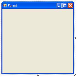 Blank Visual Studio Form