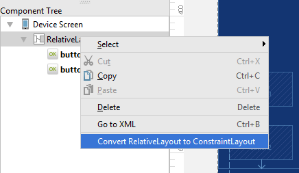 Converting a layout to ConstraintLayout