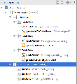Android studio component tree for tablelayout example.png