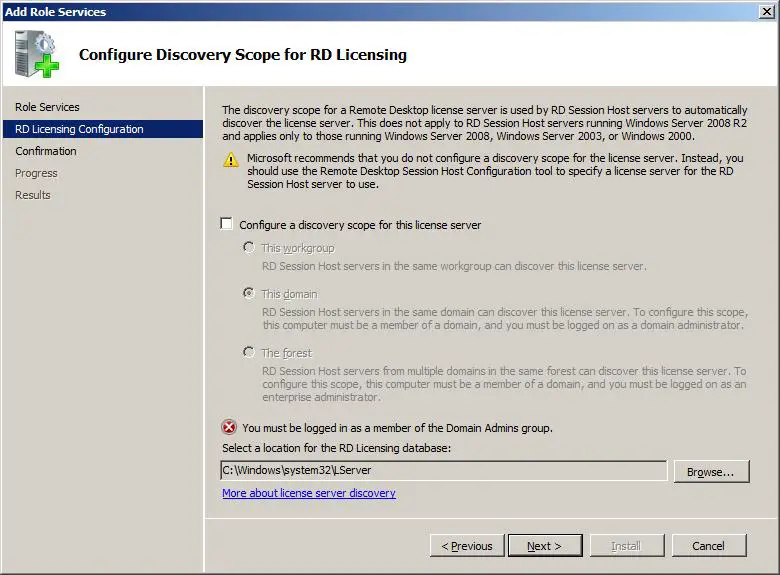 Configuring A Windows Server 2008 R2 Remote Desktop Services