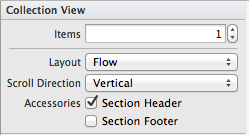 Enabling a CollectionView Header in Xcode 5