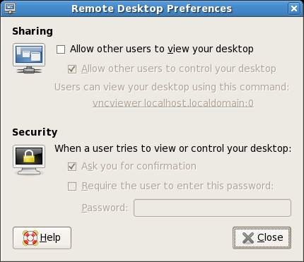 Fedora linux remote desktop preferences.jpg