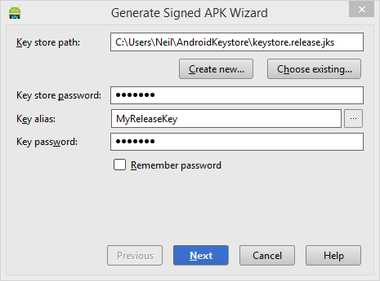 Generating a Signed Release APK File in Android Studio - Techotopia