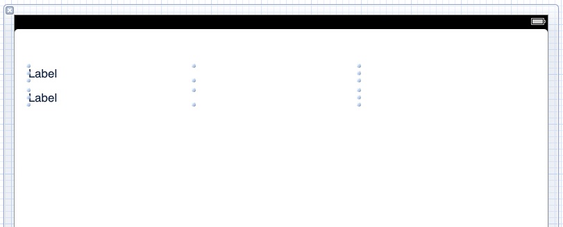The UI of an example iOS 6 motion detection app