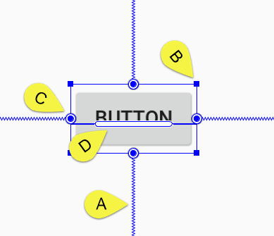 Android Studio Designer constraint markers