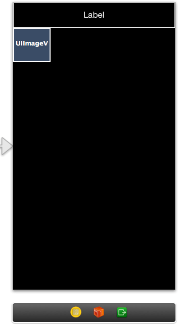 A header prototype cell in a CollectionView layout