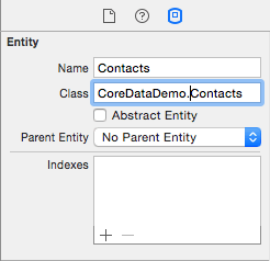 Changing the iOS 8 Core Data Entity name