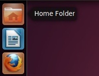 The Ubuntu 11.04 Unity home folder launcher icon