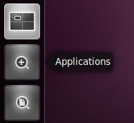 The Ubuntu 11.04 Unity Applications launcher item