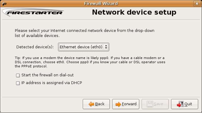 Ubuntu linux firestarter setup1.jpg
