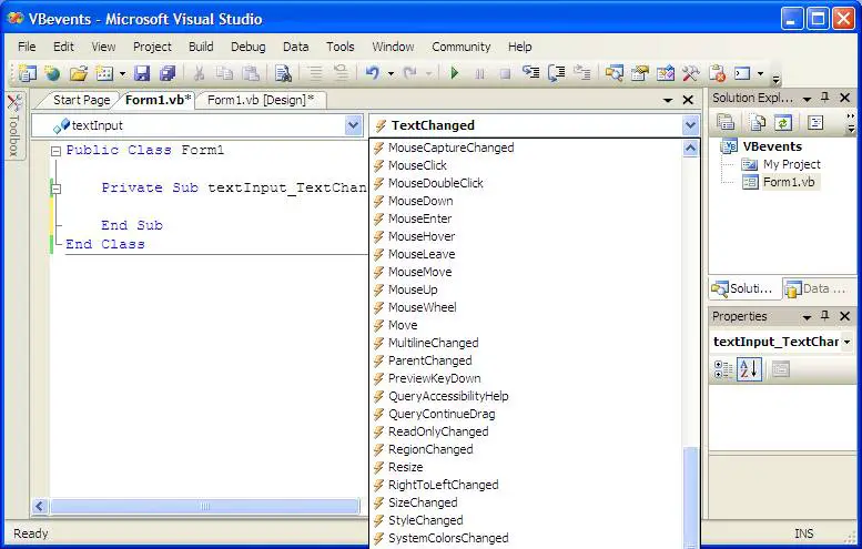 Visual studio event list.jpg