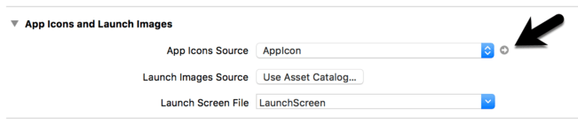 Ios 11 submit app xcode add icons.png