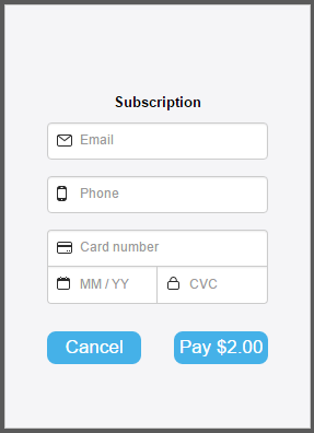 The AdSorcery subscription dialog