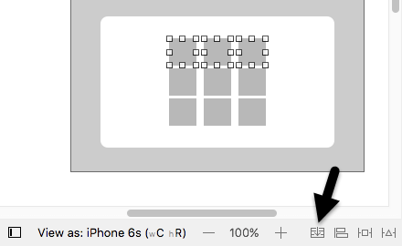 Xcode 8 ios 10 message app stackview row one.png