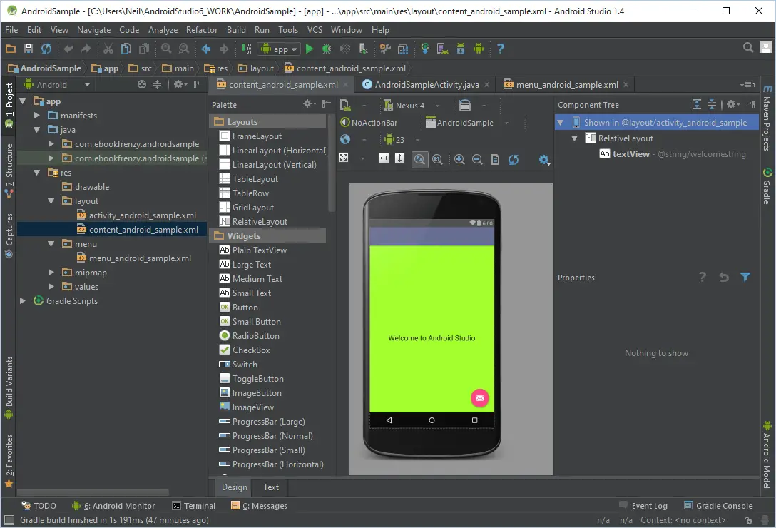 android studio themes