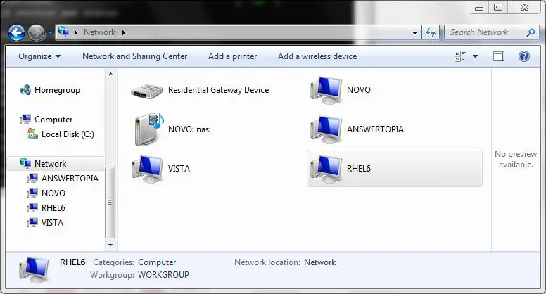 Accessing an RHEL 6 system from a Windows 7 desktop