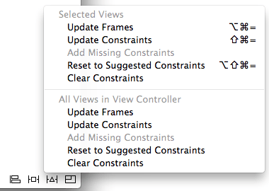 Xcode 6 resolve auto layout issues.png