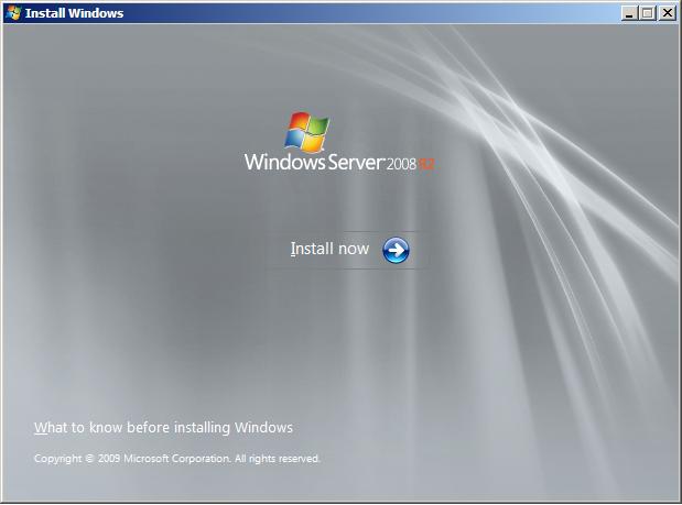 Upgrading to Windows Server 2008 R2