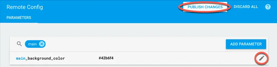 Remote config publish parameters.png