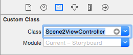 Changing the class of a view in Xcode 7