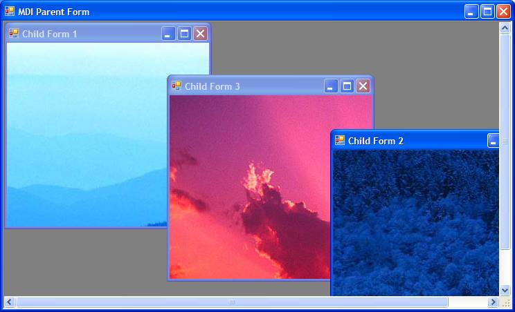 Visual Basic MDI Example