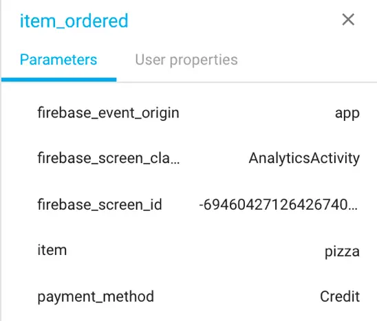 Firebase analytics parameters in debugview.png
