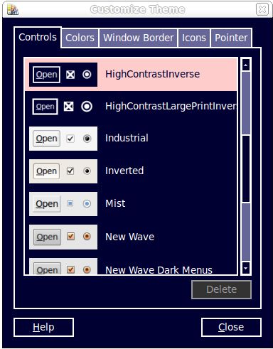 Ubuntu 10.10 High Contrast theme