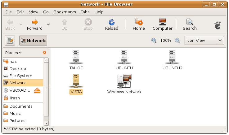 Browsing Windows Shares from Ubuntu