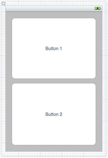 Large button example user interface