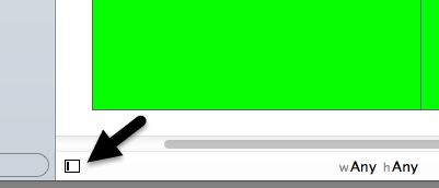 How to display the Xcode 7 Document Outline panel