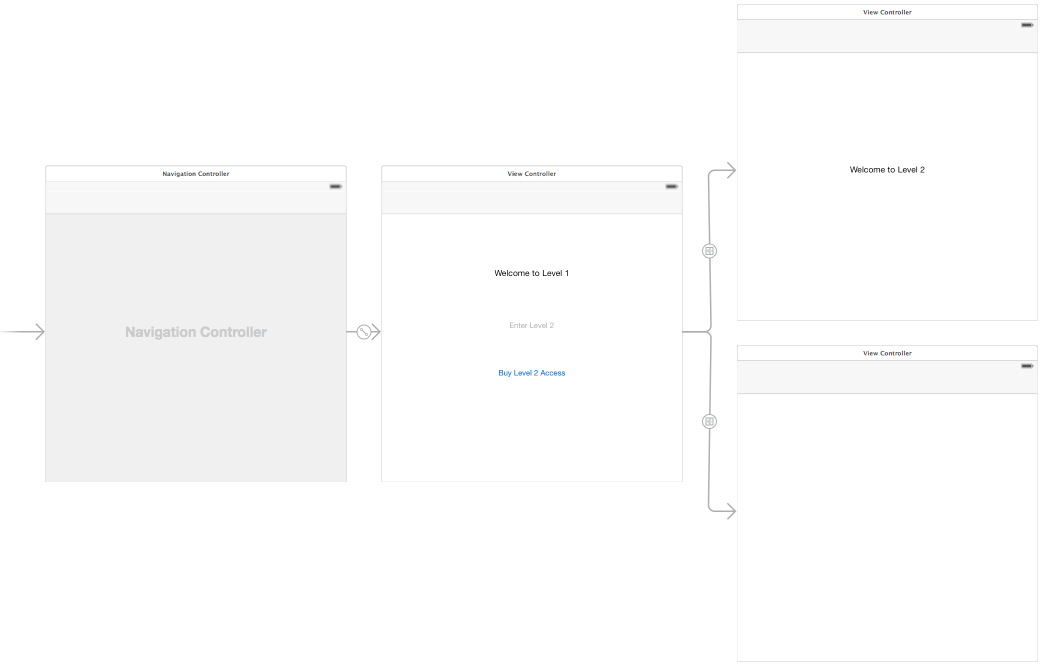 Ios 8 in app demo storyboard.png